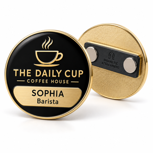 Placa de Identificación Metálica Impresa con UV, Personalizada con Nombre de Empleado, Logotipo, Fabricante OEM - Product Image 3