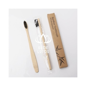 PREMIUM QUALITY Odorless Bamboo Toothbrush For Gentle Gum Protection And Professional Personal Hygiene Supply For Hotels - Product Image 6