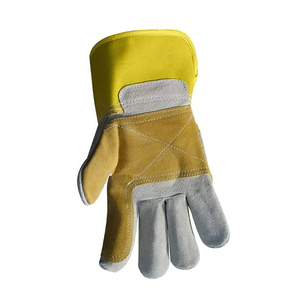 Gants de travail en cuir de vachette de qualité supérieure, anti-choc, multi-usages, compatibles écran tactile, respirants, pour travaux de rigging - Product Image 2