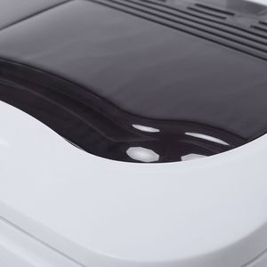 Compact Twin Tub Semi-Automatic Washing Machine with Built-In <b>Drain</b> Pump 14.3 Lbs Capacity Gray <b>Cover</b> - Product Image 6