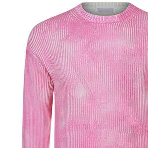 Suéter Oversize con Cuello Redondo y Lavado Ácido, Tendencia 2026, para Hombre, Ropa Casual de Punto, Estilo Urbano, 100% Algodón, Transpirable - Product Image 5