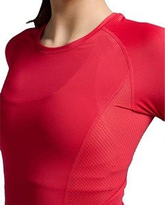 T-shirt de sport moulant pour femme en polyester et élasthanne, séchage rapide, idéal pour la course et la gym - Fabricant - Product Image 5