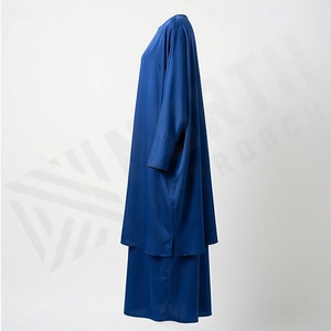 Niqab islamique du Ramadan, robe de prière musulmane pour femmes, hijab, jilbab, abaya longue, couvrante, élégante, mode modeste - Product Image 3