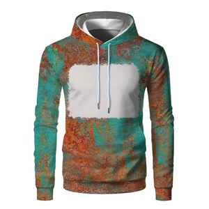 Men's <b>Leopard</b> <b>Print</b> Hoodie With Glitter Pattern Regular Fit Casual Autumn Wear Sublimation Printed 100% Polyester Knitted Sweats - Product Image 3
