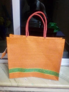 Premium Quality Eco-friendly Jute <b>Tote</b> Bag Custom Logo <b>Zipper</b> Closure Superb Cotton Handle for Daily Use Shopping Bag - Product Image 5