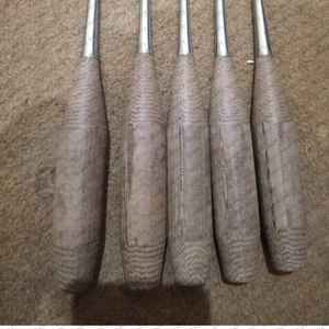 Cuchara Hatt de acero inoxidable con mango de madera para corte de ligamentos, 8mm, 12mm, 20mm, curetas para huesos, instrumentos veterinarios con certificación CE - Product Image 4