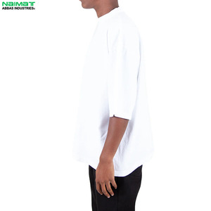 เสื้อยืดแขนสั้นไซส์ใหญ่พิเศษ คุณภาพสูง สำหรับผู้ชาย ผ้าฝ้าย 100% หนานุ่ม พิมพ์ลายได้ - Product Image 6