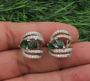 Pendientes de Plata de Ley 925 con Circonitas Cúbicas en Forma de Gota de Agua para Mujer, Joyería de Lujo Hipoalergénica para Boda y Compromiso, Venta al por Mayor - Product Image 3