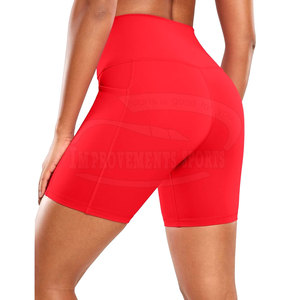 Pantalones cortos de Yoga de cintura alta para mujer Pantalones cortos de Yoga de secado rápido y transpirables al por mayor - Product Image 2