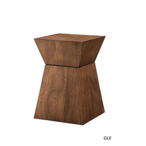 Luxury Wooden Living Room Drink Table <b>Small</b> Side Table for Living Room or Bedroom Round Coffee Table - Product Image 2