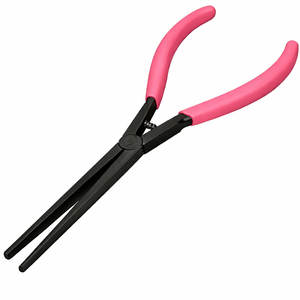 Alicates de Punta Larga de Acero Inoxidable con Resorte para Fabricación de Joyería, Logotipo Personalizado OEM, Fabricante Mayorista - Product Image 4