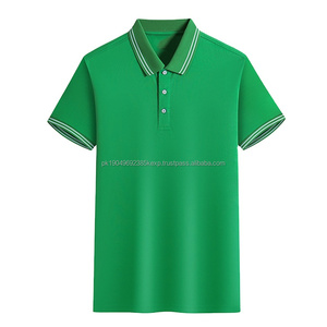 Camiseta Polo para Hombre de Primera Calidad, Fabricada con Piqué 50% Algodón 50% Poliéster, 220 GSM, Logotipo Personalizado, Multicolor - Product Image 1
