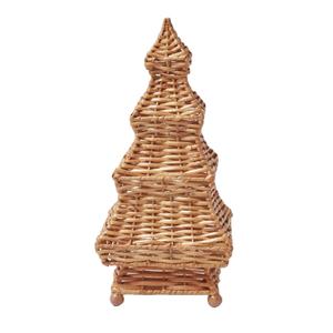 El más vendido, adorno de decoración de árbol de Navidad de ratán, adornos de Navidad personalizados, árbol de mimbre de Navidad de ratán - Product Image 1
