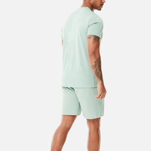 Ensemble de vêtements de sport pour homme de haute qualité, respirant, t-shirt et short pour l'été, style décontracté tricoté - Product Image 3