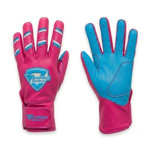 Gants de frappe de baseball professionnels unisexes en cuir de chèvre personnalisés, protection des mains, OEM, Guantes de bateo de beisbol - Product Image 1