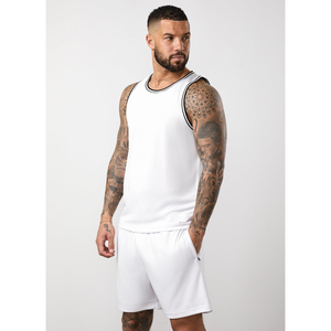 Ensemble court d'été pour homme, formel, uni, en maille tricotée respirante - Product Image 5