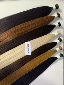 Extensions de cheveux humains vietnamiens de qualité supérieure, super double drawn, en vrac, prix d'usine, cuticules vierges alignées, 22-24 pouces - Product Image 6