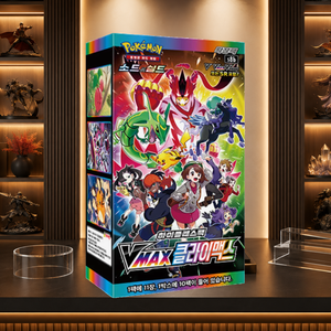 [S8b] VMAX Climax: Scatola di Carte da Gioco con Stampa a Colori, Confezione in Cartone Stile Pokémon - Product Image 1