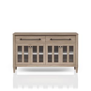 Credenza PowerReady con Ante in Vetro, Design Elegante per Casa o Ufficio - Product Image 1