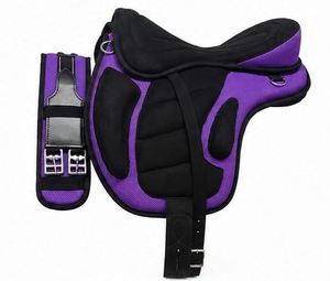 Silla de montar para caballo de calidad genuina, diseñada para mayor comodidad, ligera y acolchada, a precio de mayoreo por proveedor de sillas de montar para caballo. - Product Image 2