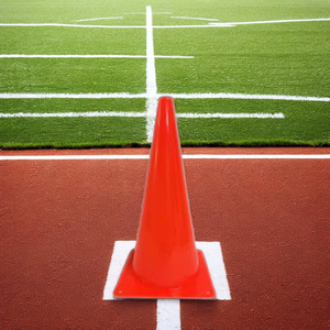 Conos de agilidad interior/exterior de PVC para fútbol, fútbol, baloncesto, marcador de entrenamiento deportivo suave - Product Image 2