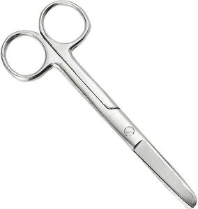 Ensemble de 3 ciseaux à pansements en acier inoxydable pour infirmières, ciseaux à bandages médicaux, instruments chirurgicaux réutilisables et autoclavables - Product Image 2