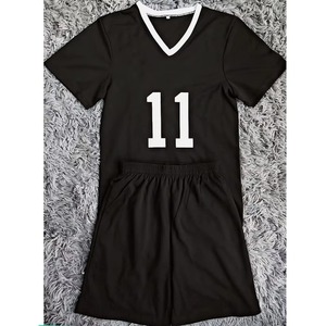 Conjunto de Camiseta y Pantalones Cortos de Voleibol Sublimados Personalizados, Uniforme de Equipo Transpirable de Secado Rápido, Kits de Ropa Deportiva para Entrenamiento al Aire Libre para Jóvenes y Adultos - Product Image 5