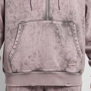 Al por mayor OEM Chándales Vintage para Hombre con Lavado Ácido, de Alta Calidad, Personalizados, Oversize, con Cremallera Completa, 100% Poliéster, de Secado Rápido, Estilo Flare - Product Image 2