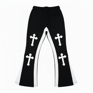 Pantalon décontracté pour homme avec patch personnalisé en tissu Oxford respirant, style urbain, taille élastique, pantalon de mode, vente en gros usine - Product Image 2