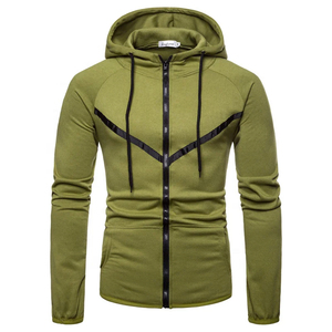 Sweat à capuche personnalisé en molleton pour homme, coupe oversize, vêtement de sport et de fitness, sweat à capuche élégant à 2 empiècements - Product Image 1