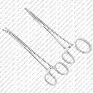 Pinzas Hemostáticas Quirúrgicas Rankin Crile Rectas y Curvas con Bloqueo y Mordaza Dentada, Instrumento de Acero Inoxidable - Product Image 3