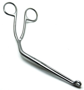Pinza de Magill de Acero Inoxidable Safety Point, Manual, 10 Pulgadas, Instrumento Quirúrgico para Anestesia y EMT - Product Image 4