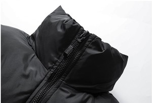 Custom Logo Front Men Streetwear Thick Winter <b>Warm</b> <b>Waterproof</b> Puffer <b>Jacket</b> - Product Image 2