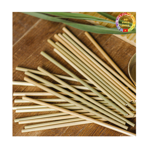 Organic Natural Grass <b>Straws</b> | Eco Friendly Compostable | <b>Disposable</b> Bulk | For Beach Bar Summer Beverage - Product Image 4