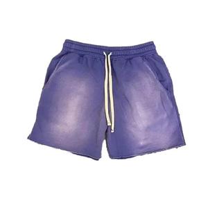 Pantalones Cortos de Moda para Hombre, Estilo Urbano, 25-26, Efecto Desgastado, 100% Algodón, Tallas Grandes, con Logotipo Personalizado - Product Image 5
