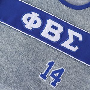 Camisa de Jersey Premium de Mezclilla Phi Beta Sigma para Hombre, Ajuste Cómodo, Ropa de Fraternidad Griega de Alta Calidad, Ropa Deportiva Informal - Product Image 5