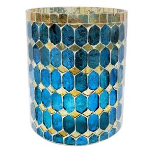 Latest Design Hot Sale Mosaic Hurricanes <b>Candle</b> <b>Holder</b> with Glass New Design Metal <b>Candle</b> <b>Lantern</b> Stand in Wholesale Price - Product Image 4