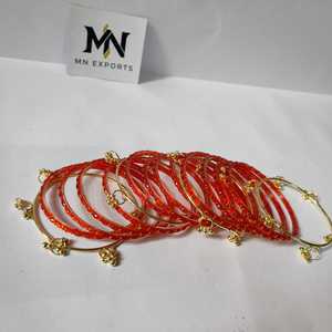 Conjunto de Brazaletes de Moda para Mujer, Elegantes Brazaletes Kashmiris de Vidrio para Bodas, Festivales y Fiestas, Accesorios de Vidrio Artesanal - Product Image 4