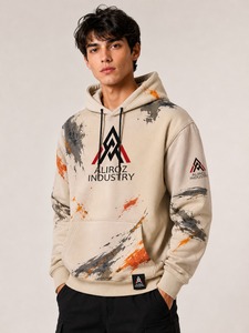 เสื้อฮู้ดดี้ผู้ชายคุณภาพพรีเมียม ดีไซน์คลาสสิก พร้อมโครงสร้างที่สวมใส่สบาย ตะเข็บเย็บทนทาน และดีไซน์ที่ได้รับแรงบันดาลใจจากสตรีทแวร์สมัยใหม่ - Product Image 4