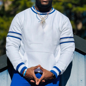 Collier ras du cou en chenille avec broderie blanche Phi Beta Sigma, vêtements de sororité grecque, unisexe, coton de qualité supérieure - Product Image 2