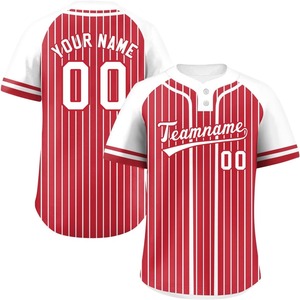 Camiseta de Béisbol Sublimada con Logotipo Personalizado, Transpirable, de Manga Corta, 100% Poliéster, Camiseta de Softbol Lisa - Product Image 1