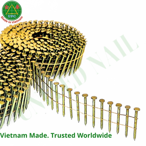 Clous à palette en bobine de 1-3/4 pouces pour pistolets à clous haute vitesse, lisses, type Shark, pour cloueurs pneumatiques à bobine, du Vietnam |   Clavo en rouleau - Product Image 6