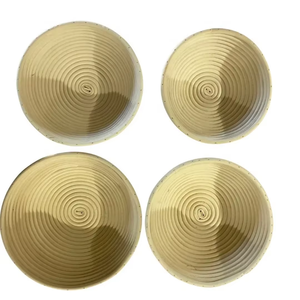 Panier de levage professionnel en rotin écologique pour pain au levain avec doublure, outils de boulangerie personnalisables, vente en gros - Product Image 1