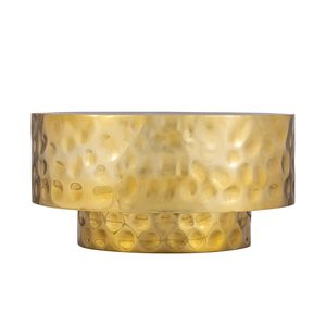 Tavolino da Caffè CT 90 25 30 in Stile Moderno Realizzato con Metallo Dorato - Product Image 3