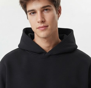 Chándal holgado de felpa para hombre, 100% algodón, corte holgado, hombros caídos, peso pesado 420 GSM, ropa de calle de invierno, chándal oversize para hombre - Product Image 5