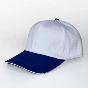 Gorras de béisbol de pana de dos tonos con visera curva, personalizables con etiqueta, hebilla ajustable en la parte trasera, para hombre, gran venta. - Product Image 5