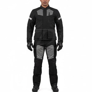 Combinaison textile de moto d'hiver style urbain DELAWARE INDUSTRIES en Cordura à manches longues pour homme, conçue pour un confort et une sécurité maximum - Product Image 3