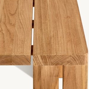 Hot <b>sale</b> teak wood coffee <b>table</b> with simple modern style suitable <b>for</b> outdoor use, modern design, all weather resistant - Product Image 4
