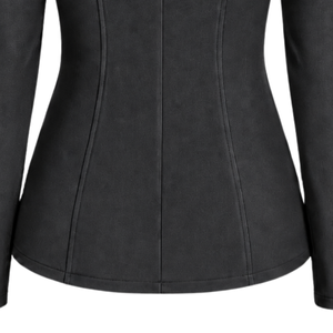 Chaqueta Ecuestre Negra para Mujer, Corte Entallado, Blazer para Montar a Caballo, Chaqueta Profesional para Competencia Ecuestre, Venta al Por Mayor Personalizada - Product Image 6