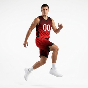 Conjunto de Uniforme de Baloncesto Personalizado para Hombre, Malla Transpirable, Sublimación, Reversible, Camiseta de Baloncesto, Pantalones Cortos Deportivos, Venta al Por Mayor, Impresión - Product Image 2